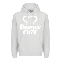 Dove Grey vintage burger chef classic Premium Hoodie - linhVisuals