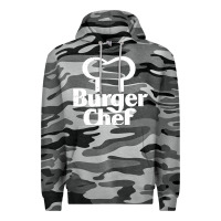 Slate Camo vintage burger chef classic Premium Hoodie - linhVisuals