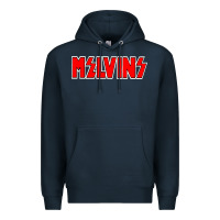 Navy melvins vocalis Premium Hoodie - linhVisuals