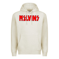 Oatmeal Heather melvins vocalis Premium Hoodie - linhVisuals