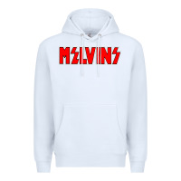 White melvins vocalis Premium Hoodie - linhVisuals