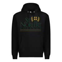 Black St. Norbert College Premium Hoodie - linhVisuals