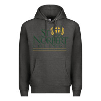 Charcoal Heather St. Norbert College Premium Hoodie - linhVisuals