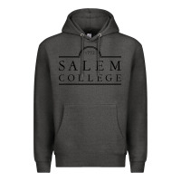 Charcoal Heather Salem College Premium Hoodie - linhVisuals
