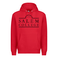 Red Salem College Premium Hoodie - linhVisuals