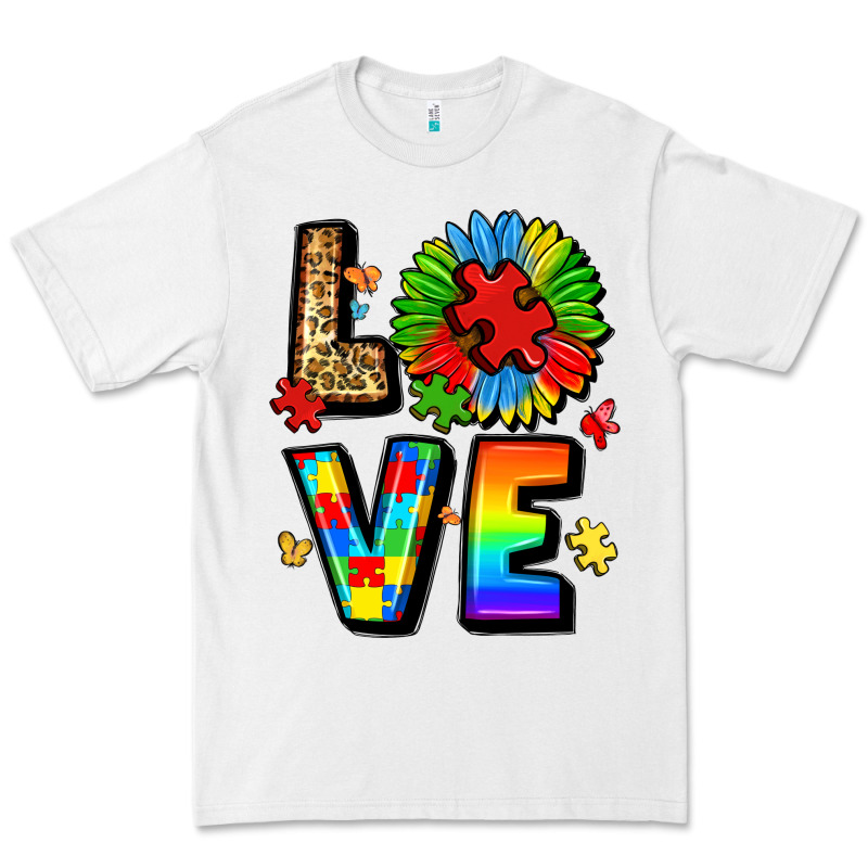 Autism Love Premium Tee by LillyAllenDesigns | Teevron