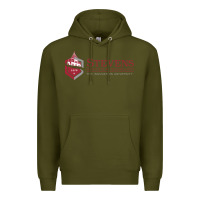 Army Green Stevens Institute of Technology Premium Hoodie - linhVisuals