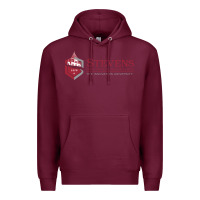 Burgundy Stevens Institute of Technology Premium Hoodie - linhVisuals