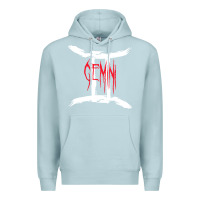 Blue Mist zodiac series gemini classic Premium Hoodie - linhVisuals