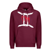 Burgundy zodiac series gemini classic Premium Hoodie - linhVisuals