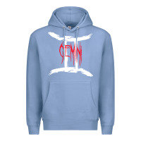 Colony Blue zodiac series gemini classic Premium Hoodie - linhVisuals