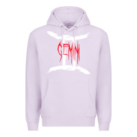 Lilac zodiac series gemini classic Premium Hoodie - linhVisuals