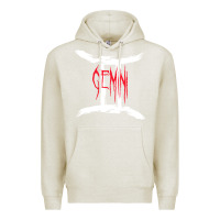 Oatmeal Heather zodiac series gemini classic Premium Hoodie - linhVisuals