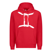 Red zodiac series gemini classic Premium Hoodie - linhVisuals
