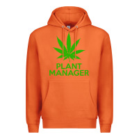 Carrot plant manager weed pot cannabis flippin sweet gear transparent copy Premium Hoodie - linhVisuals