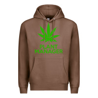 Chestnut plant manager weed pot cannabis flippin sweet gear transparent copy Premium Hoodie - linhVisuals