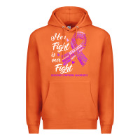 Carrot hodgkins lymphoma awareness t  shirt hodgkin's lymphoma awareness her Premium Hoodie - linhVisuals