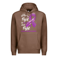 Chestnut hodgkins lymphoma awareness t  shirt hodgkin's lymphoma awareness her Premium Hoodie - linhVisuals