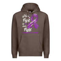 Coffee hodgkins lymphoma awareness t  shirt hodgkin's lymphoma awareness her Premium Hoodie - linhVisuals
