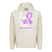 Oatmeal Heather hodgkins lymphoma awareness t  shirt hodgkin's lymphoma awareness her Premium Hoodie - linhVisuals