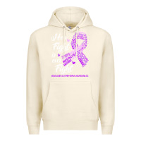 Tofu hodgkins lymphoma awareness t  shirt hodgkin's lymphoma awareness her Premium Hoodie - linhVisuals