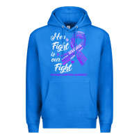 True Royal hodgkins lymphoma awareness t  shirt hodgkin's lymphoma awareness her Premium Hoodie - linhVisuals