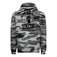 Slate Camo introverts unite Premium Hoodie - linhVisuals