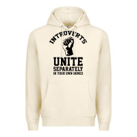 Tofu introverts unite Premium Hoodie - linhVisuals