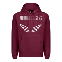 Burgundy mumford and sons merch Premium Hoodie - linhVisuals