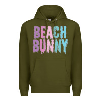 Army Green beach bunny Premium Hoodie - linhVisuals