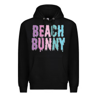 Black beach bunny Premium Hoodie - linhVisuals