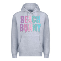 Heather Grey beach bunny Premium Hoodie - linhVisuals