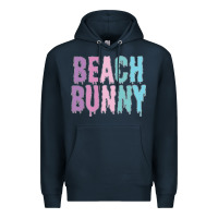 Navy beach bunny Premium Hoodie - linhVisuals