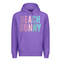Purple beach bunny Premium Hoodie - linhVisuals