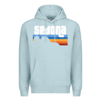 Blue Mist cute retro i love sedona arizona desert sunset az t shirt Premium Hoodie - linhVisuals