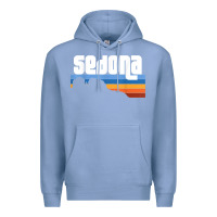 Colony Blue cute retro i love sedona arizona desert sunset az t shirt Premium Hoodie - linhVisuals