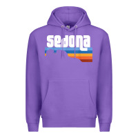Purple cute retro i love sedona arizona desert sunset az t shirt Premium Hoodie - linhVisuals