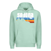 Seafoam cute retro i love sedona arizona desert sunset az t shirt Premium Hoodie - linhVisuals