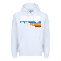 White cute retro i love sedona arizona desert sunset az t shirt Premium Hoodie - linhVisuals