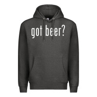 Charcoal Heather beer Premium Hoodie - linhVisuals