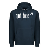 Navy beer Premium Hoodie - linhVisuals
