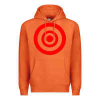 Carrot bullseye target Premium Hoodie - linhVisuals