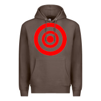 Coffee bullseye target Premium Hoodie - linhVisuals