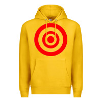 Lemon bullseye target Premium Hoodie - linhVisuals
