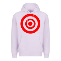 Lilac bullseye target Premium Hoodie - linhVisuals