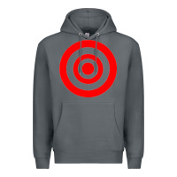 Rock bullseye target Premium Hoodie - linhVisuals
