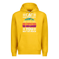 Lemon Funny Cat Lover Sarcastic Cat Memes Premium Hoodie - linhVisuals