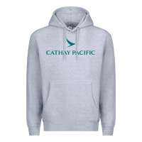 Heather Grey cathay pacific essential Premium Hoodie - linhVisuals