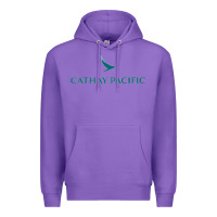 Purple cathay pacific essential Premium Hoodie - linhVisuals