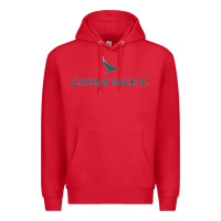 Red cathay pacific essential Premium Hoodie - linhVisuals